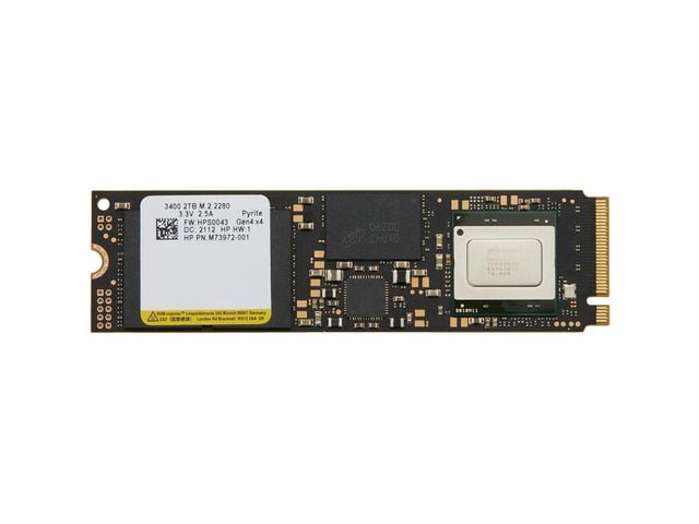 HP 2 TB Solid State Drive - M.2 2280 Internal - PCI Express NVMe (PCI Express NVMe 4.0 x4) - Mobile Workstation, Notebook, Computer Device...
