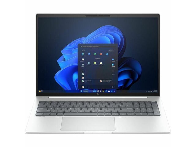 HP EliteBook 8 G1i 16' Touchscreen Notebook - Intel Core Ultra 5 225U - 16GB - 512GB SSD - Glacier Silver - Windows 11 Pro - Webcam - IEEE 802.11be...