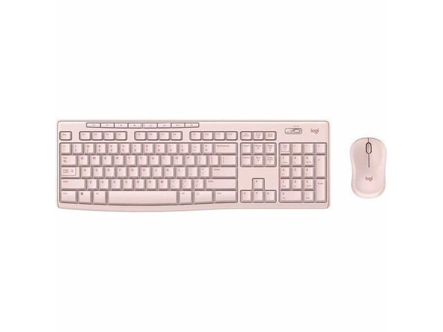Logitech MK270 Wireless Keyboard and Mouse Combo for Windows 2.4 GHz Wireless Compact Mouse 8 Multimedia and Shortcut Keys 2-Year Battery Life ...
