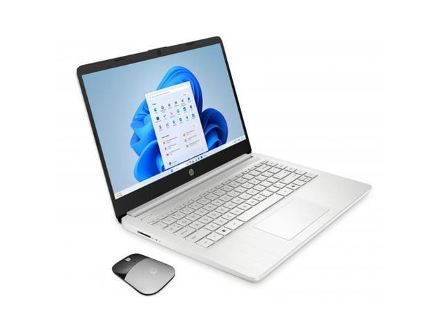 HP 14' HD Touchscreen Notebook Intel N150 4GB RAM 128GB SSD Natural Silver + HP Wireless Mouse