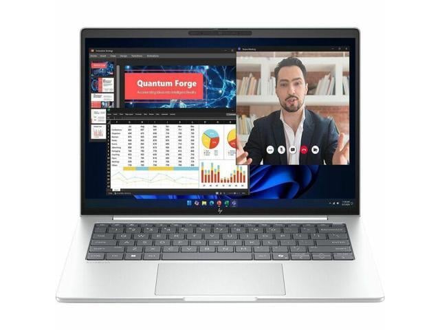 HP EliteBook 8 G2i 14' Copilot+ PC Notebook - Intel Core Ultra 7 355 - 32 GB - 512 GB SSD - Intel Graphics - Windows 11 Pro - Webcam - Wi-Fi 7 -...