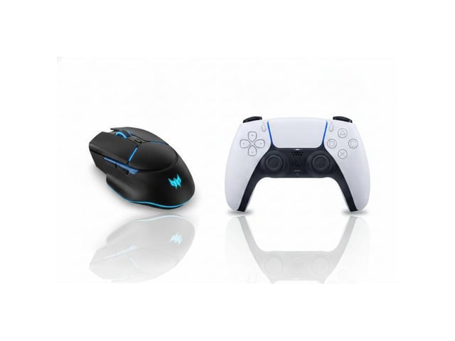 Acer Predator Cestus 530 Wireless Gaming Mouse Black + PlayStation 5 DualSense Wireless Controller