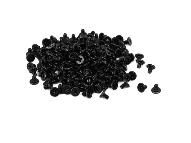 CM2x3mm Flat Head Phillips Tablet PC Laptop Computer Back Cover Screw 200pcs