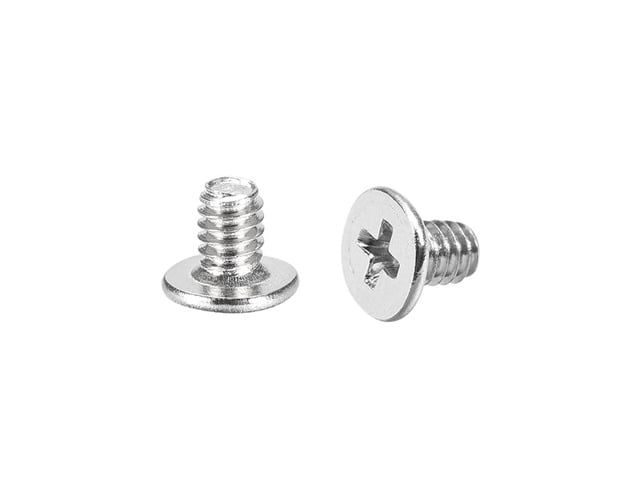 HP M2 x 3mm Laptop Notebook Computer Screws Phillips Head Screw Silver Tone 3.8mm Dia Screw Head for IBM HP Dell Lenovo Gateway Acer Samsung 100pcs