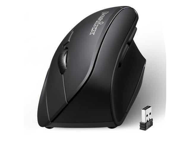 Perixx PERIMICE-715II Wireless 2.4G Ergonomic Vertical Mouse 800/1200/1600 DPI 6 Buttons