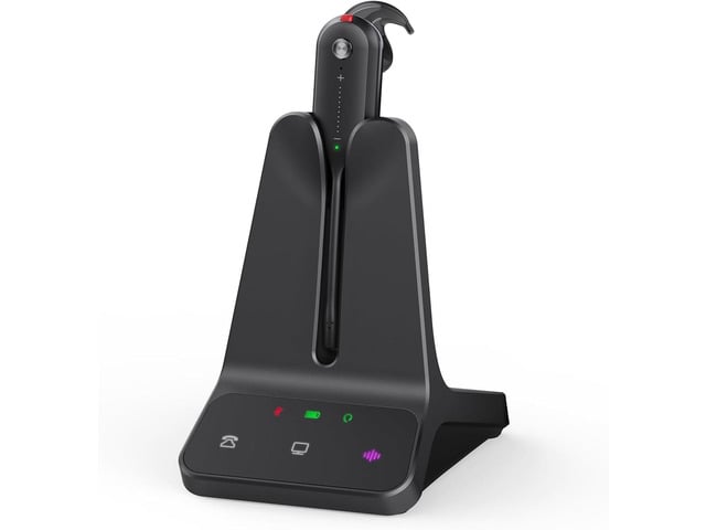 Microsoft Yealink 1208711 WH63 E2 Teams - Convertible DECT Wireless Headset - E2 version - Microsoft Teams certified