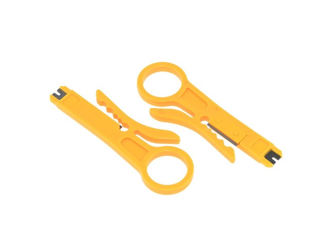 2pcs Mini Portable Wire Stripper Plier Muti-Functional Crimper Cutter for 3D Printer Cable PTFE Cable