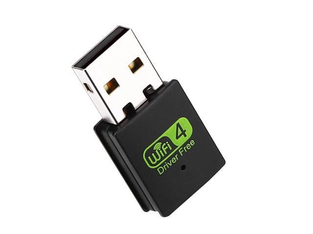 300Mbps USB WiFi Adapter Wireless LAN Network Card Adapter WiFi Dongle for Desktop Laptop PC Windows 10 8 7 XP Laptop