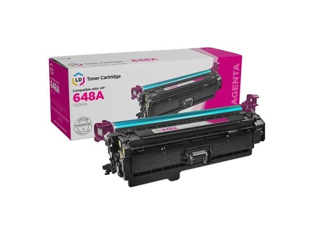 HP LD Products Replacement Toner Cartridge for HP 648A / CE263A Magenta for use in Color LaserJet Enterprise: CP4025dn, CP4025n, CP4525dn, CP4525n,...
