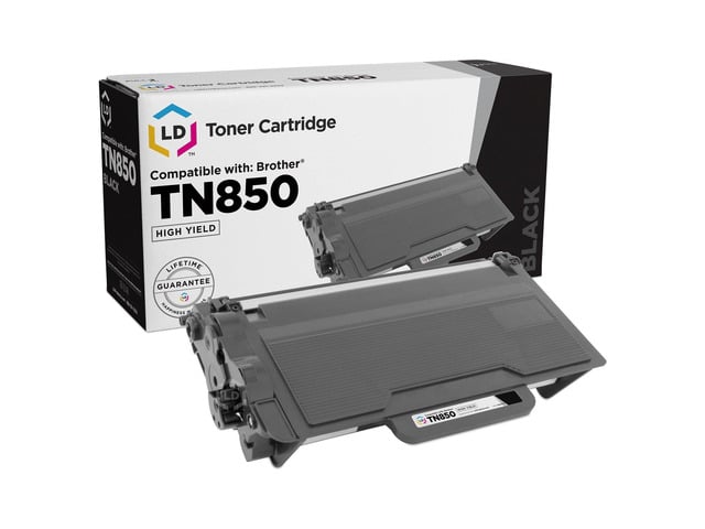 Brother LD Products Compatible Toner Cartridge Replacement for Brother TN850 TN 850 TN-850 High Yield (Black, 1-Pack) for use in DCP-L5500DN DCP-L5600DN...