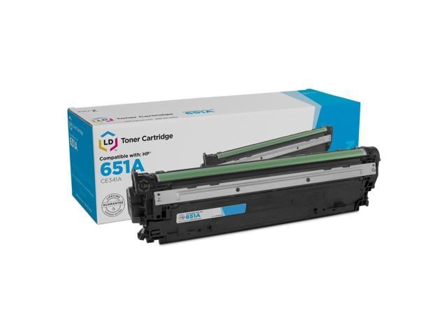 HP LD Compatible Replacement for HP 651A CE341A Cyan Toner Cartridge for Enterprise & LaserJet Enterprise 700 Color MFP M775dn, 700 Color MFP M775f,...