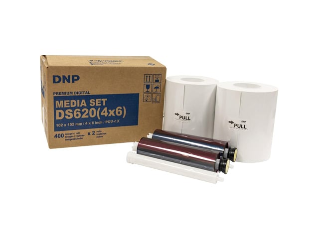 DNP 4x6' Dye Sub Media for DS620A Printer #DS6204X6