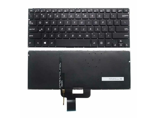 ASUS New US Black English Backlit Laptop Keyboard (without palmrest) Replacement for Asus ZenBook UX410 UX410UA UX410UQ U4100 U4100U U4100UQ RX410...