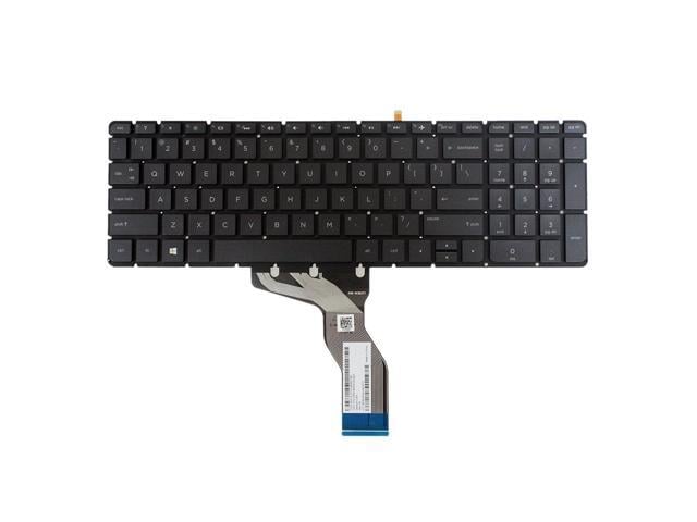 HP New US Black Backlit English Keyboard (without frame) For HP Pavilion 15-aw060ca 15-aw070ca 15-aw001cy 15-aw009ds 15-aw002cy 15-aw010ds 15-aw007cy...