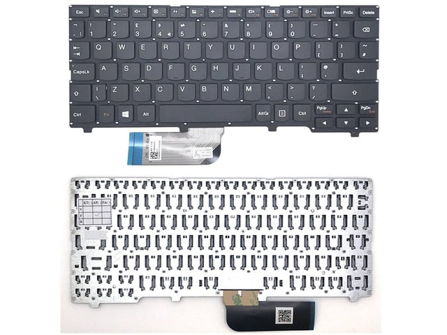 Lenovo New US Black Laptop Keyboard (without frame) For Lenovo Ideapad 100S-11IBY 110S-11IBR