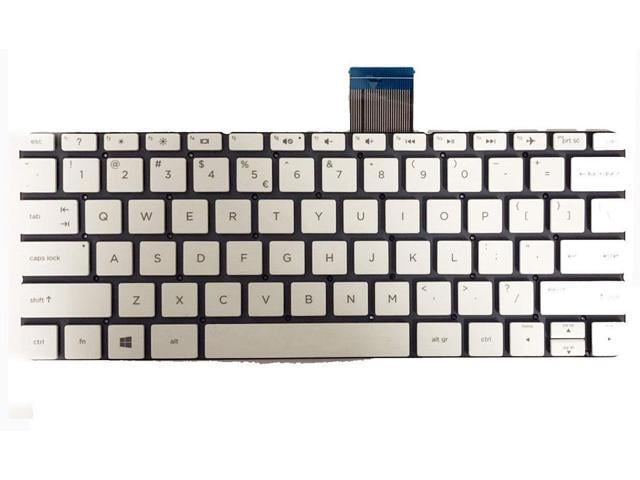 HP New US White English Laptop Keyboard (without frame) For HP Stream 11-D010ca 11-D010wm 11-D010nr 11-R 11-r010ca 11-r011ca