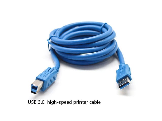 Dtech CU0122 6 ft. USB 3.0 A Male to B Male 6ft Cable 6 feet Printer (Parallel) Cables