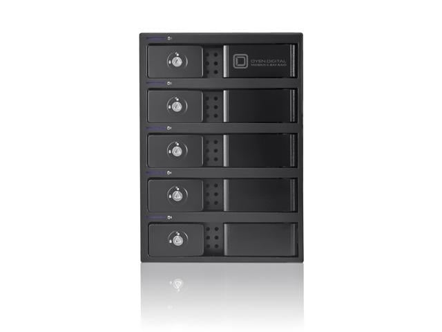 Oyen Digital 60TB Mobius 5-Bay FireWire 800, eSATA, USB 3.0 RAID Hard Drive Array
