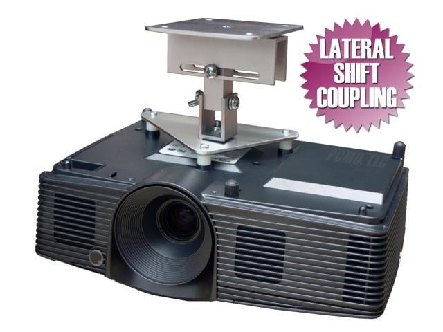 Projector Ceiling Mounts Direct, LLC. - OPTOMA-EH515ST-SLOTTED - Projector Ceiling Mount Compatible with Optoma EH515ST EH515TST EH615 EH615T W515...