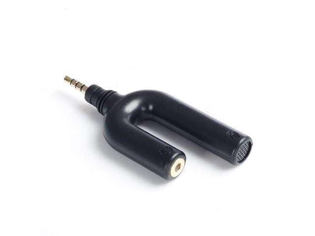 Movo MA2000 U-Shape TRRS Omni-Directional Calibrated Measurement Microphone with Headphone Jack for iPhone, iPad, Android Smartphones & Tablets