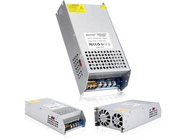 12V 125A 1500W DC Switching Power Supply Adapter PSU AC 110V / 220V-DC 12V Transformer Adapter, for 3D Printer,CCTV Camera Security System,...