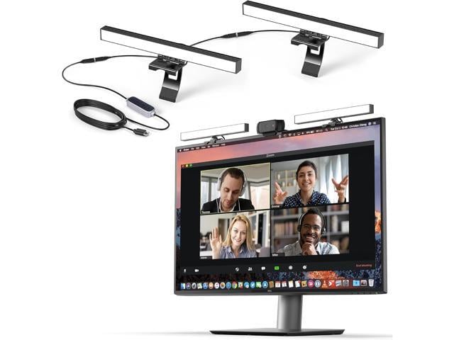 HumanCentric Video Conference Lighting - Webcam Light for Streaming, LED Monitor and Laptop Light for Video Conferencing, Zoom Lighting for...