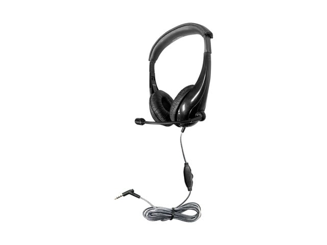Motiv8 TRRS Classroom Headset with Gooseneck Mic and In-line Volume Control