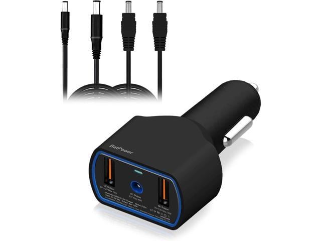 Dell BatPower CCD2 High Power Delivery 120W Laptop Car Charger Compatible with Dell Inspiron Latitude XPS Mini Precision Studio Vostro Laptop Notebook...