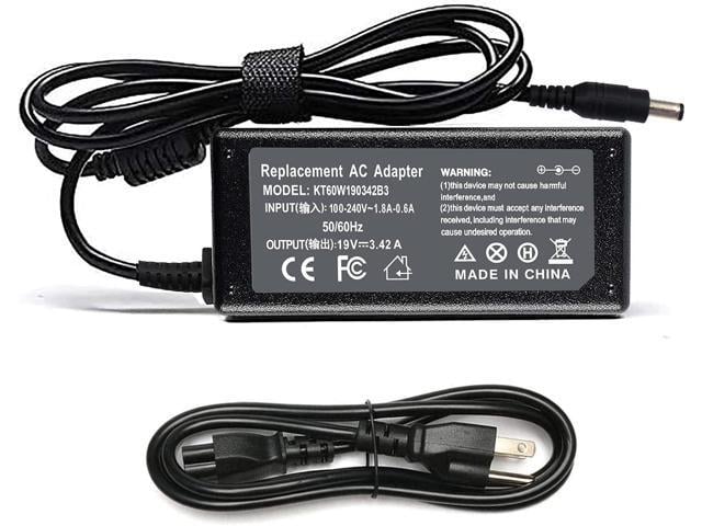 Toshiba 65W 19V 3.42A Laptop Charger for Toshiba Satellite C55 C55D C55T C655 C655D C675 C855 C855D L55 L655 L675 L745 L755 L775D L855 P755 P845T P855 P875...