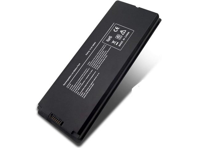 Apple SOLICE New A1185 A1181 Laptop Battery for Apple MacBook 13' A1185 A1181 MA561 MA561FE/A MA561G/A MA561J/A [10.8V 59Wh Black]