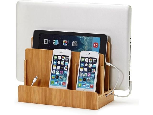 Great Useful Stuff G. U.S. Multi-Device Charging Station Dock & Organizer - Multiple Finishes Available. for Laptops, Tablets, and Phones - Strong...