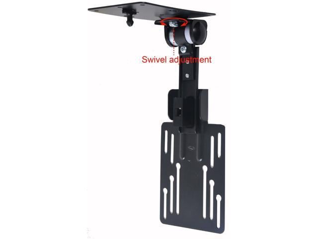 VideoSecu Tilt Flip Under Cabinet TV Mount Bracket for most 15 16 17 19 22 23 24 27 inch LED LCD Monitor Flat Panel Screen Display MB0