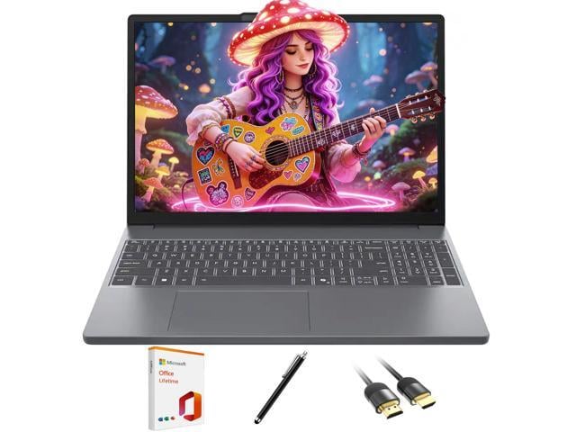 Lenovo IdeaPad Slim 3 Laptop, 15.3' 2K WUXGA IPS Touchscreen Laptop,AMD Ryzen 7,16GB DDR5 RAM,512GB SSD, Copilot AI Business Laptop PC, Webcam,Win...