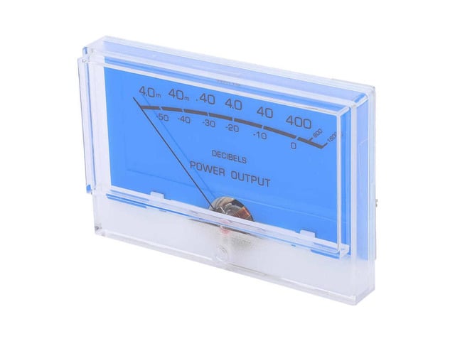 Power Monitor TN-105-S0518 High Accuracy DB Level Header Audio Power Amplifier VU Meter with Backlight Power Meter