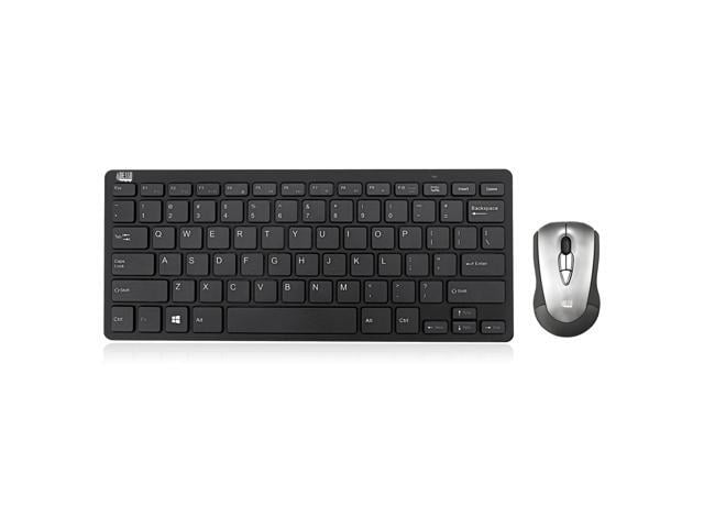 ADESSO Air Mouse Mobile With Compact Keyboard WKB-5100CB 2.4 GHz Wireless Technology Keyboard