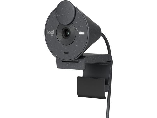 Logitech Brio 300 Full HD Webcam with Privacy Shutter, Noise Reduction Microphone, USB-C, certified for Zoom, Microsoft Teams, Google Meet, Auto...