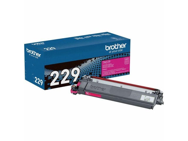 Brother Genuine TN229M Standard Yield Magenta Toner Cartridge