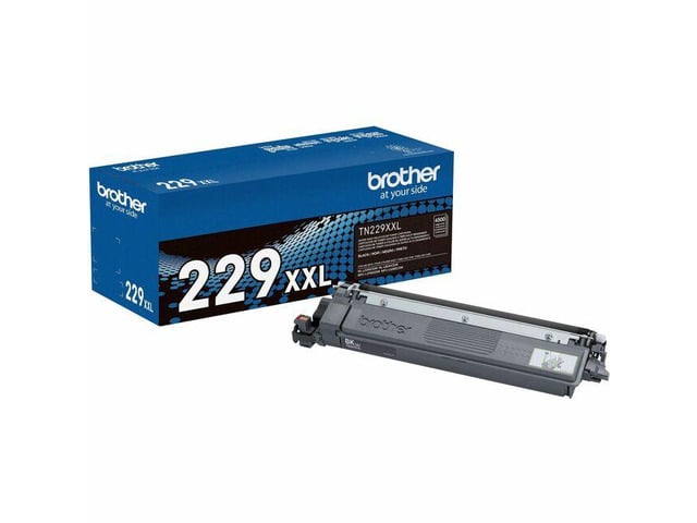 Brother Genuine TN229XXLBK Super High-yield Black Toner Cartridge