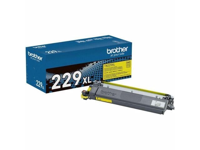 Brother Genuine TN229XLY High-yield Yellow Toner Cartridge
