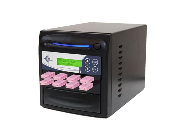 EZ DUPE 1 to 7 USB Pantera Duplicator - 2GB/Min - Multiple USB flash media thumb drive Standalone Copier & DoD Compliant Eraser/Sanitizer - at copy...