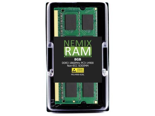 ASUS NEMIX RAM 8GB (1X8GB) DDR3 1866MHZ PC3-14900 2Rx8 1.35V 204-PIN Non-ECC SODIMM Compatible with ASUS Laptop, AIO, Small For Factor PC