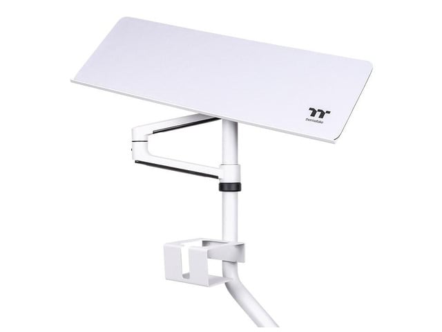 Thermaltake Keyboard & Mouse Tray; 3 Axis Horizontal Rotation; Adjustable Tilt and Height, Tilt, and Angle; Cup Holder; Mouse Pad Included; GR500 &...
