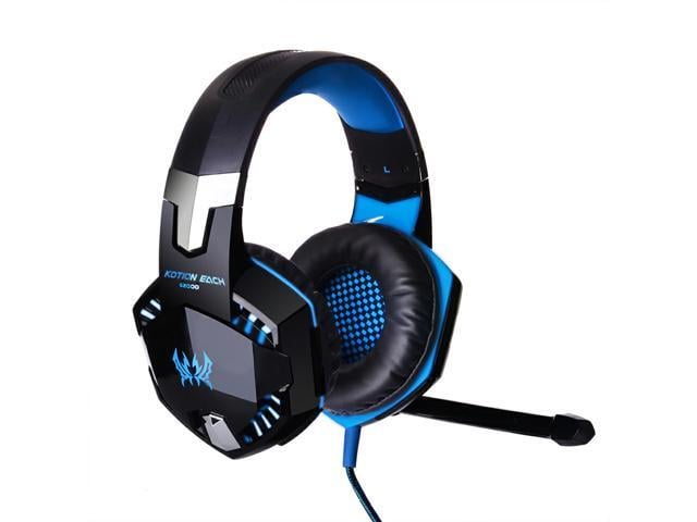 KOTION EACH G2000 Top Quality 50mm Drivers Wired Gaming Headphones with Mic for PC Computer Headset Earphone Stereo Bass LED Light & Noise...
