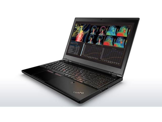 Lenovo ThinkPad P50 Mobile Workstation Laptop - Windows 7 Pro - Intel i7-6700HQ, 64GB RAM, 512GB SSD, 15.6' FHD IPS (1920x1080) Display, NVIDIA...