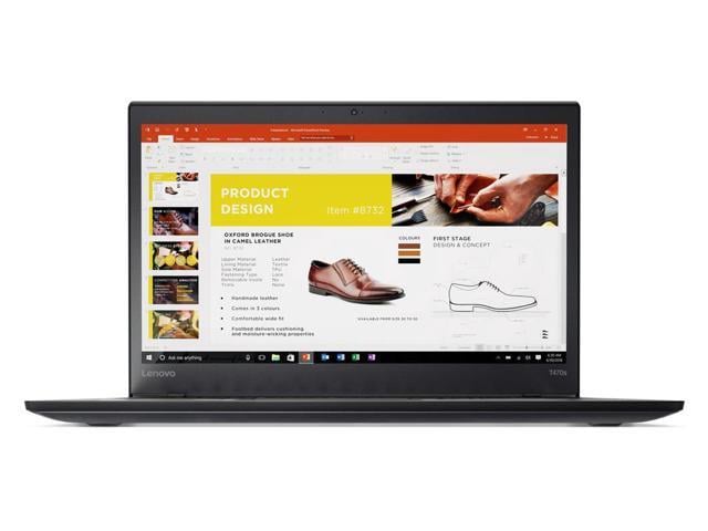 Lenovo ThinkPad T470s Windows 7 Pro Laptop - Intel Core i5-6300U, 20GB RAM, 128GB SSD, 14' IPS FHD (1920x1080) Matte Display, Fingerprint Reader,...