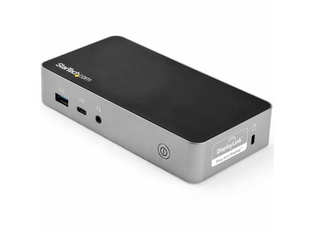 USB-C Dock - Dual Monitor 1080p HDMI Laptop Docking Station - 65W Power Delivery - 1x USB-C, 3x USB-A, Ethernet - Dual Video Display USB 3.1 Gen 1...