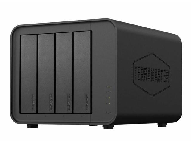 TERRAMASTER F4-424 Pro NAS Storage - 4Bay Core i3-N305 8-Core 8-Thread CPU, 32GB DDR5 RAM, 2.5GbE Port x 2, Network Attached Storage Peak...