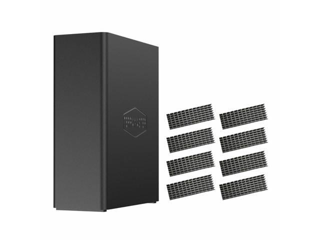 TERRAMASTER F8 SSD NAS Storage - 8Bay All SSD NAS Server N95 QuadCore CPU, 8GB DDR5 RAM, 10GbE Port, Palm-Sized Powerful Network Attached Storage...
