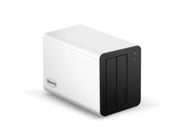 Intel TERRAMASTER F2-425 Plus NAS Storage - 2Bay Intel N150 Quad-Core CPU, 8GB RAM DDR5, 5GbE LAN x 2, M.2 Slot x 3, Network Attached Storage for...