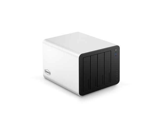 Intel TERRAMASTER F4-425 Plus NAS Storage - 4Bay Intel N95 Quad-Core CPU, 8GB RAM DDR, 5GbE LAN x 2, M.2 Slot x 3, Network Attached Storage for Teamwork,...